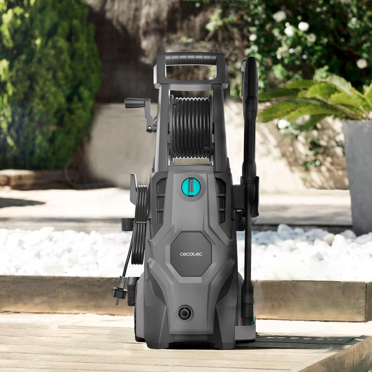Idropulitrice Cecotec HydroBoost 2400 AdvanceClean, 2400 W, per casa, giardino o auto, portata 480 l/h, pressione 180 bar, pompa in alluminio, raggio d'azione 14 m, multicolore