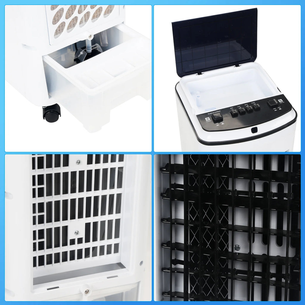 Sonnewelt Ventilatore Mobile per Aria Condizionata 4 in 1