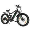 Bicicletta Elettrica Hitway BK9 - Motore 500W, 48V 15Ah, Pneumatici Fat 26 x 4.0 - E-Bike da Montagna All-Terrain