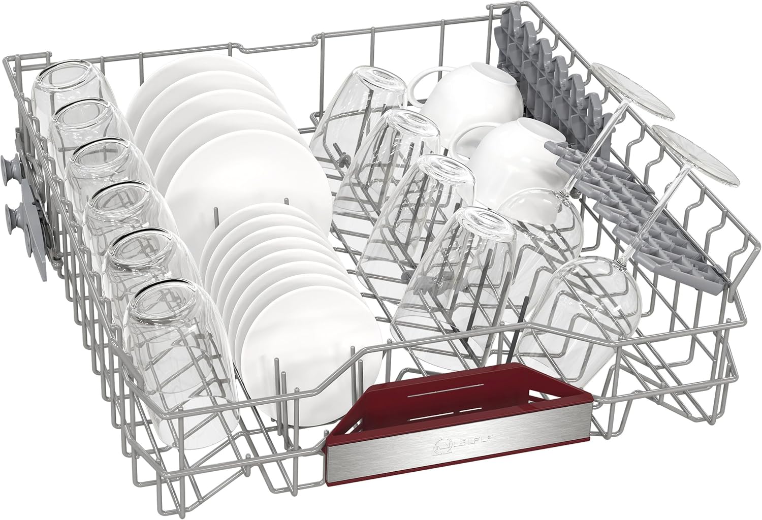 NEFF S157YCX03E, N 70, Lavastoviglie smart a scomparsa totale, 60 cm, cassetto per posate, Made in Germany, Asciugatura Zeolith, lavastoviglie particolarmente silenziosa, cestello superiore regolabile in altezza, forte pressione di spruzzo