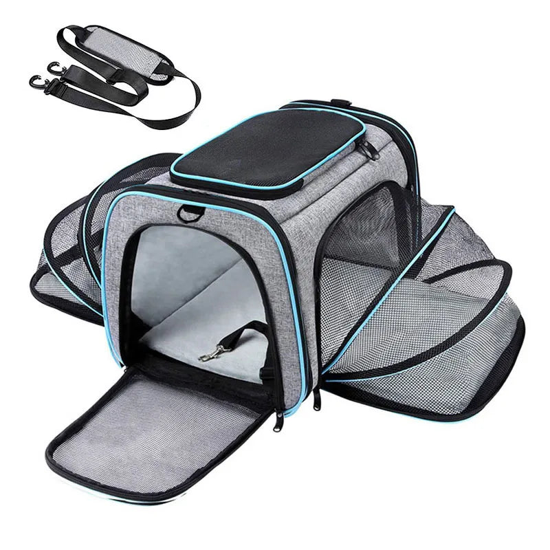 Erweiterbarer Haustier-Trage-Rucksack