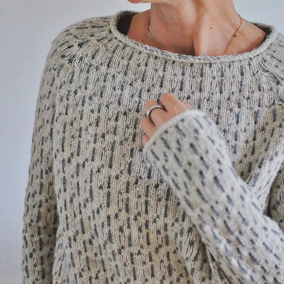 Lozenda - Elegante maglione grigio