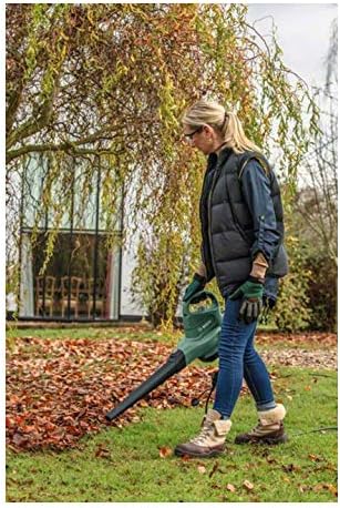 Bosch UniversalGardenTidy 3000 Soffiatore/Aspiratore Elettrico (3000 W, sacco di raccolta da 50 l, regolazione continua della velocità, per soffiare, aspirare e triturare foglie, in confezione di cartone)