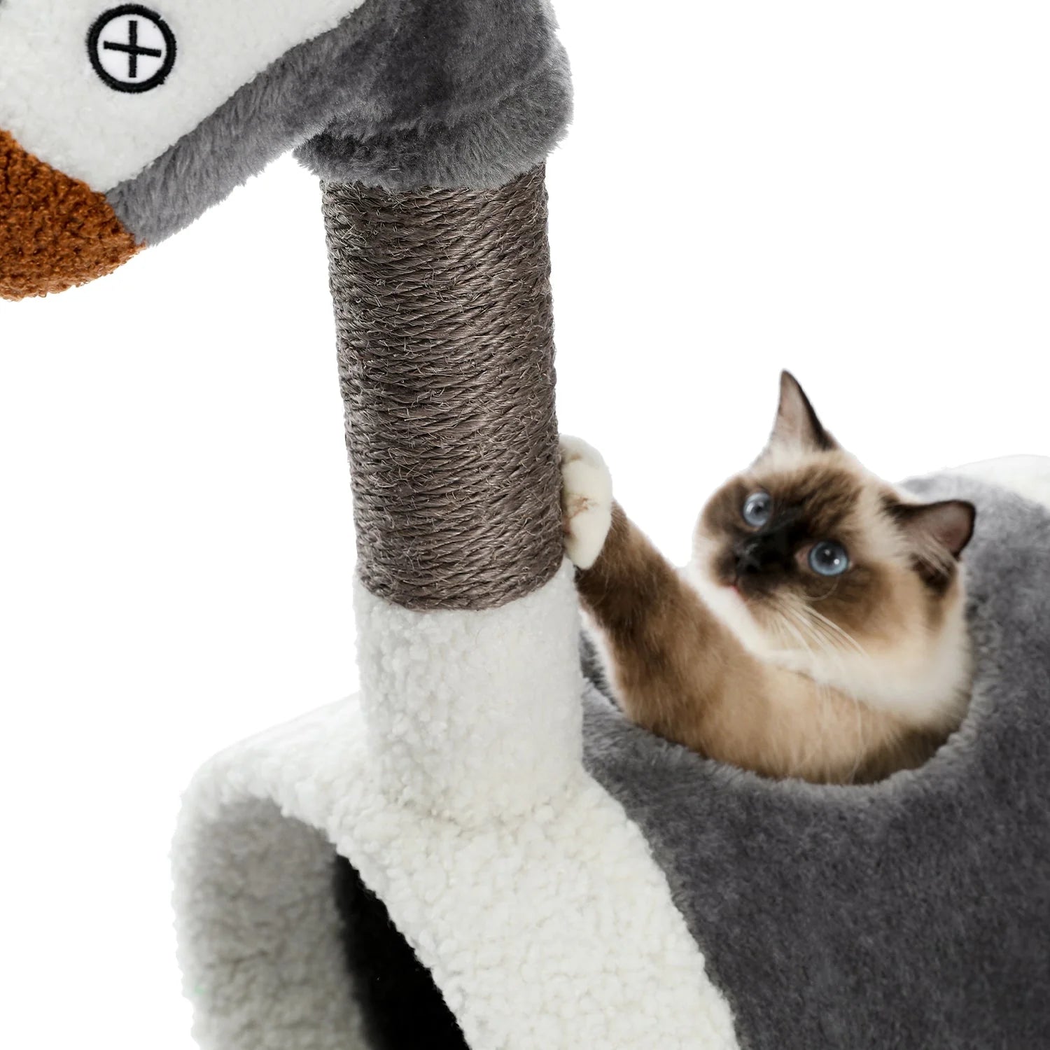 Cavalo Katzenbaum - Vielseitiger Kratzbaum mit Spielmglichkeiten und Rückzugsorten