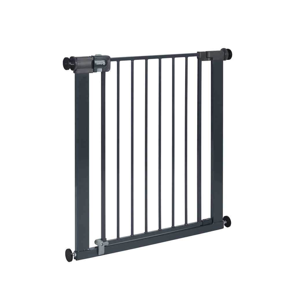 Safety 1st Easy Close Extra Tall, extra hohes (91 cm) Sicherheitsgitter aus Metall, druckfest, ideal für Kinder und Haustiere, mit einer Breite, die sich von 73 auf 80 cm ausdehnen lsst, wei