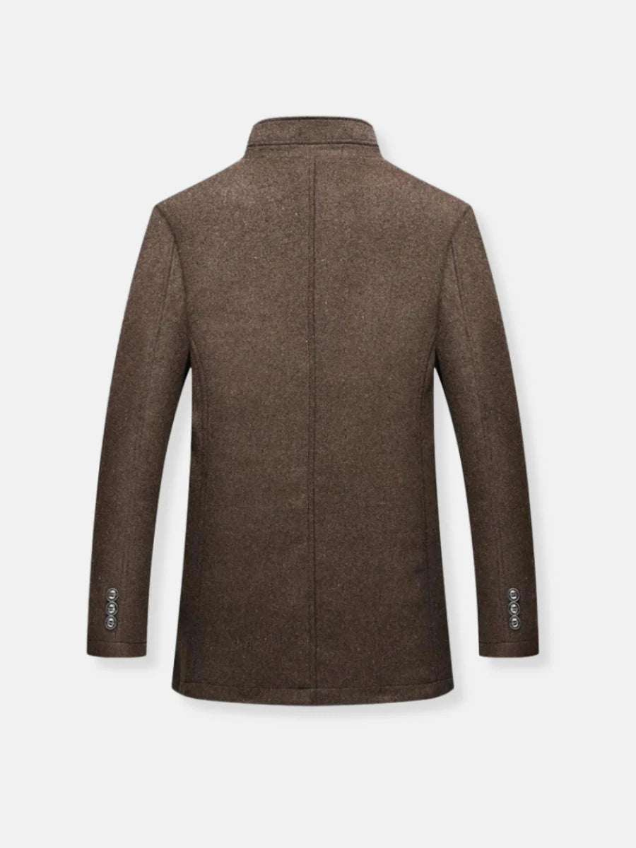 Sebastian - Trenchcoat in lana da uomo