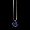 Fiordaliso Blu - Collana con pendente