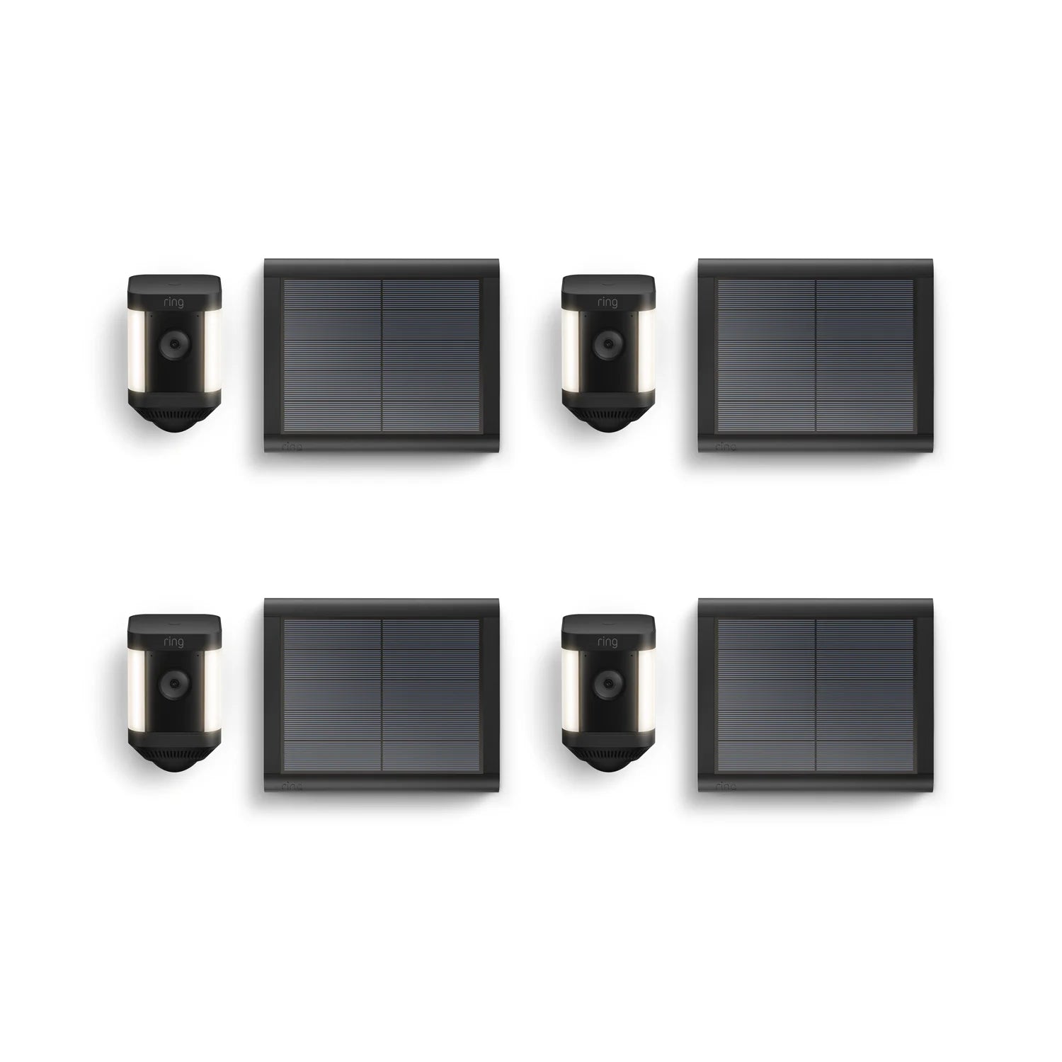 4-Pack Spotlight Cam Plus Solar