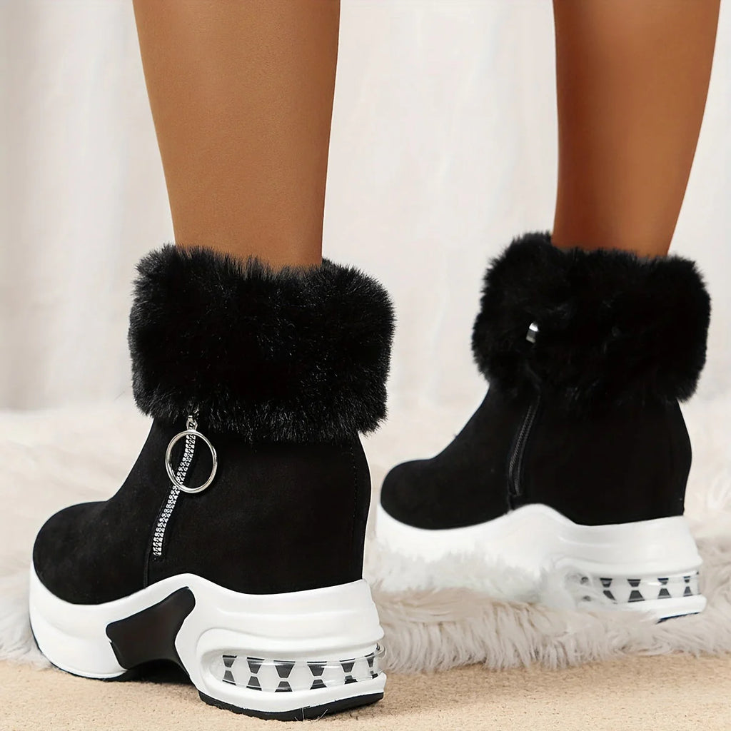 Komfortable Stiefel mit Seitenreiverschluss