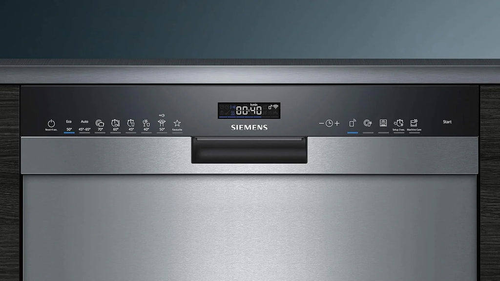 Siemens SN63EX14VE, iQ300 Smarter Geschirrspüler, Vollintegrierte Spülmaschine mit Besteckschublade, 60 cm, Auto Türöffnung dank autoOpen dry, Besonders leise durch iQdrive-Motor, infoLight aquaStop
