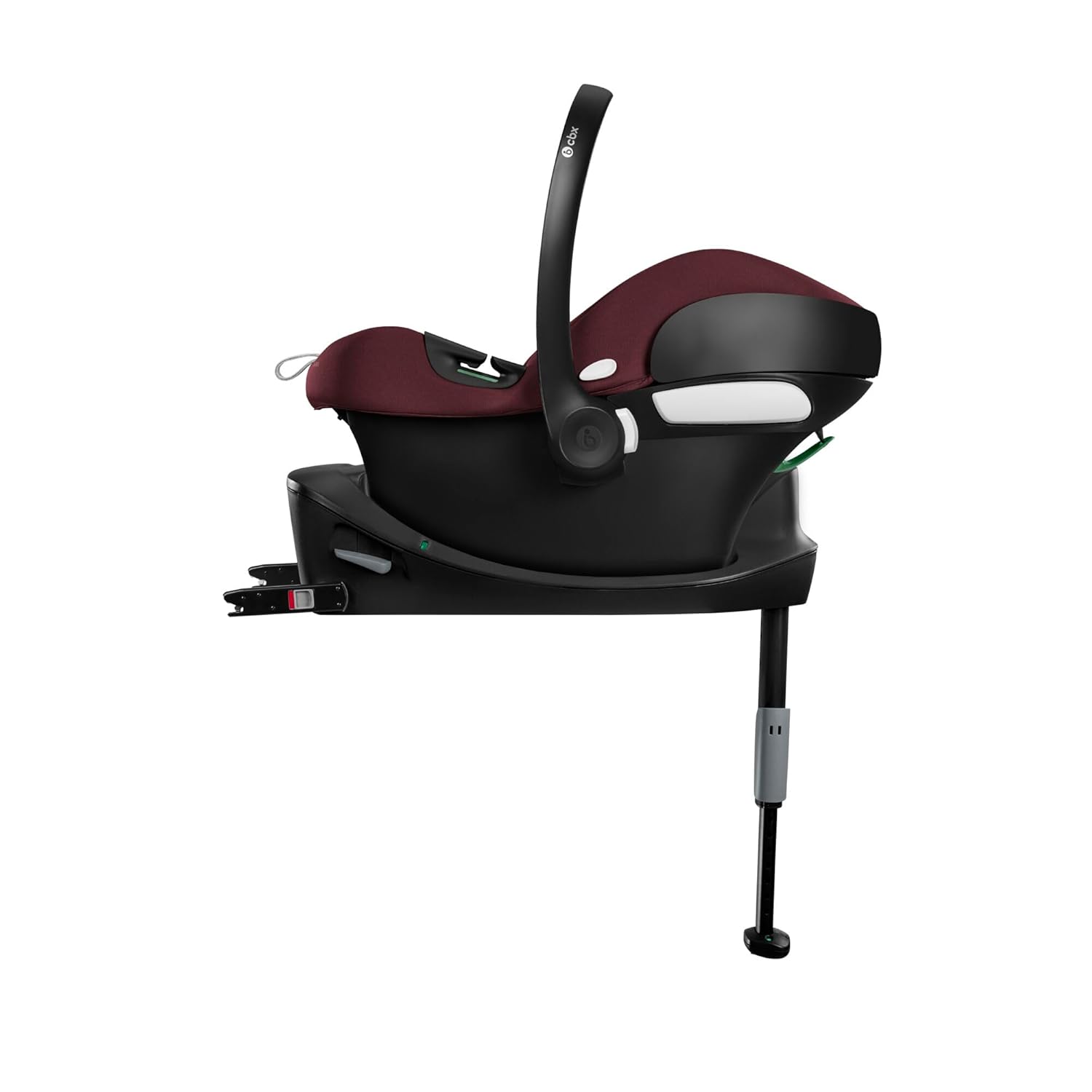 CBX by CYBEX Seggiolino Auto Aton B2 i-Size, Dalla nascita fino a ca. 24 mesi, Max. 13 kg, Inclusivo riduttore neonato, Compatibile con SensorSafe, Rosso