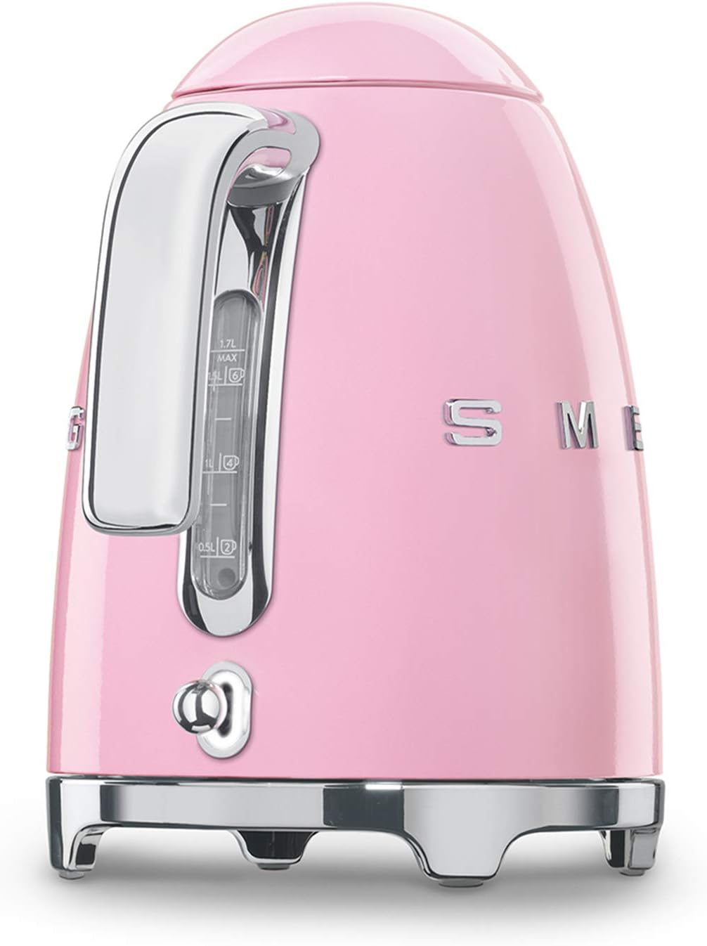 Smeg, 2x2 TSF01CREU - Tostapane, 2 scomparti per 2 fette, 6 livelli di doratura, funzione riscaldamento, funzione scongelamento e bagel, vassoio raccoglibriciole, 950W, Crema