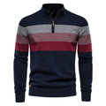 Pullover mit halbem Reiverschluss für Herren