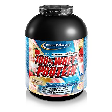 IronMaxx 100% Whey Protein Barattolo da 2350g