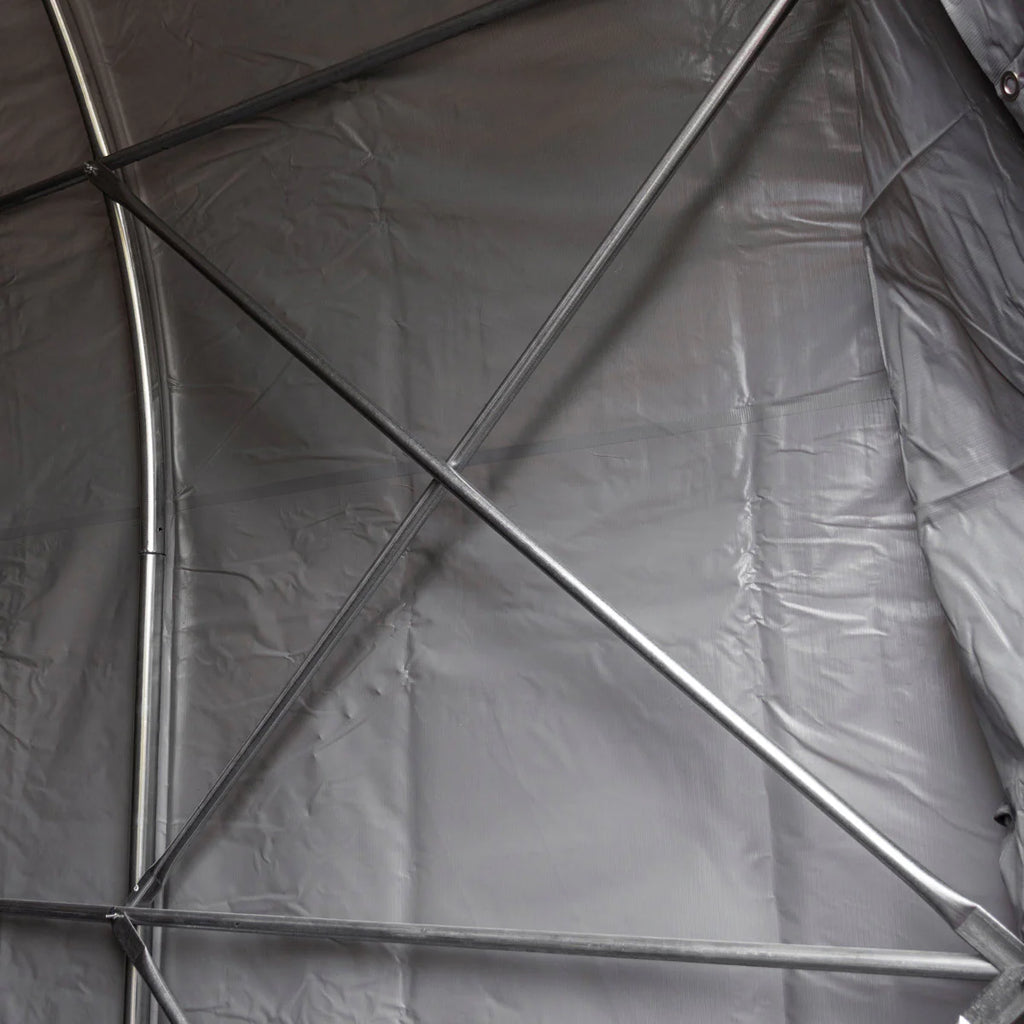 Tenda per tettoia Fornorth 3,5x7,5m, nera