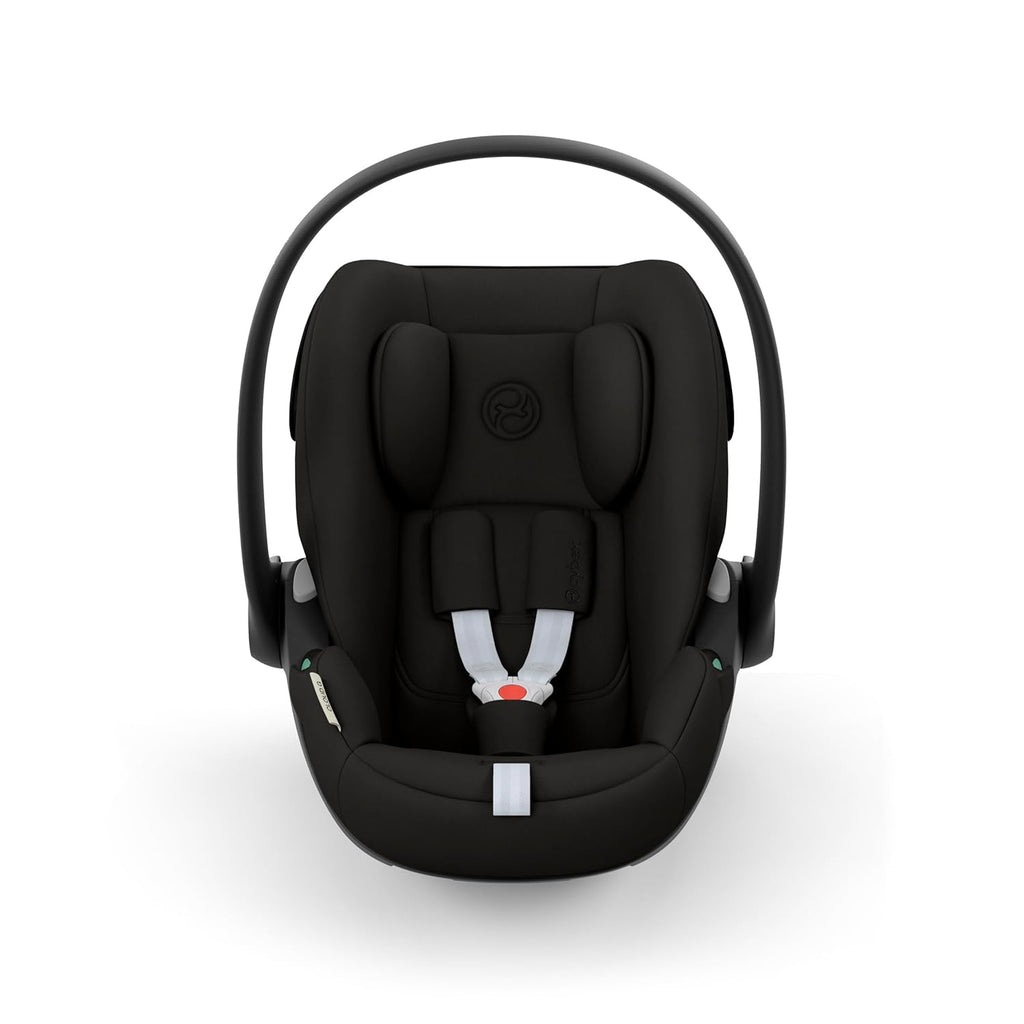 CYBEX Gold Seggiolino auto Cloud G i-Size Comfort, con riduttore per neonato, dalla nascita a circa 24 mesi, per bambini da 40 cm a 87 cm, max. 13 kg, Moon Black