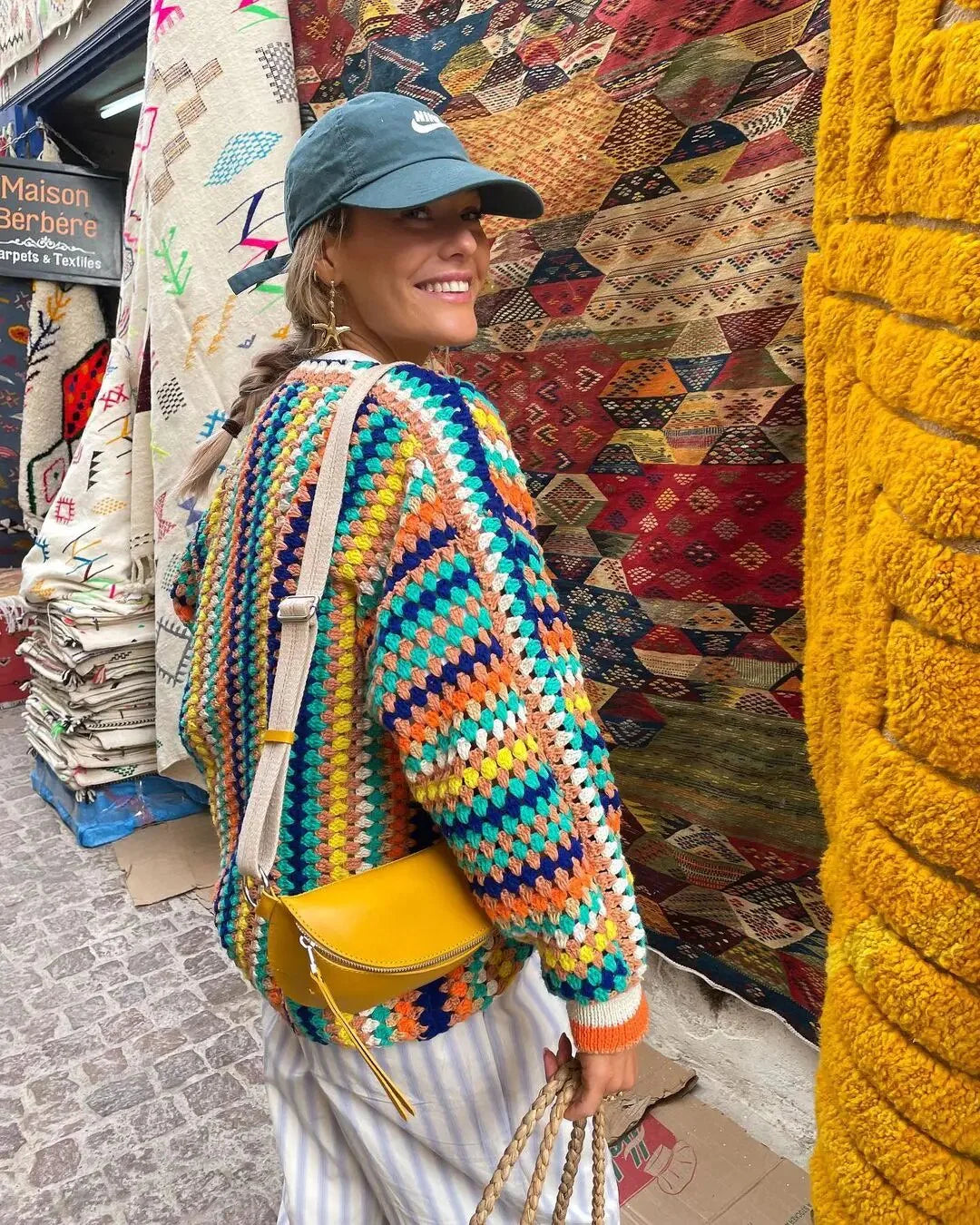 Cardigan boho da donna