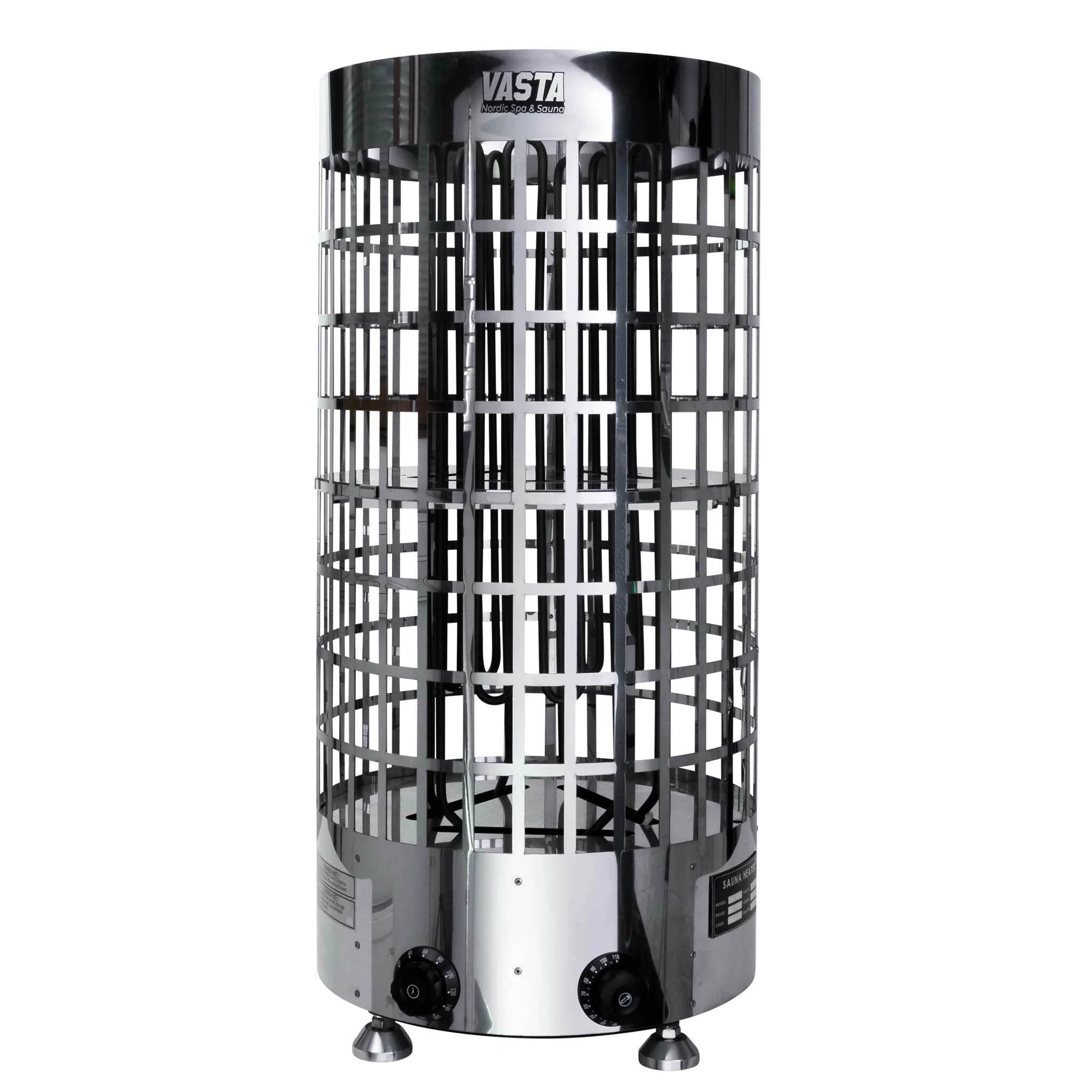 Vasta Saunaofen elektrisch Ignite 6kw, feste regelung, 5-8m3, stahl
