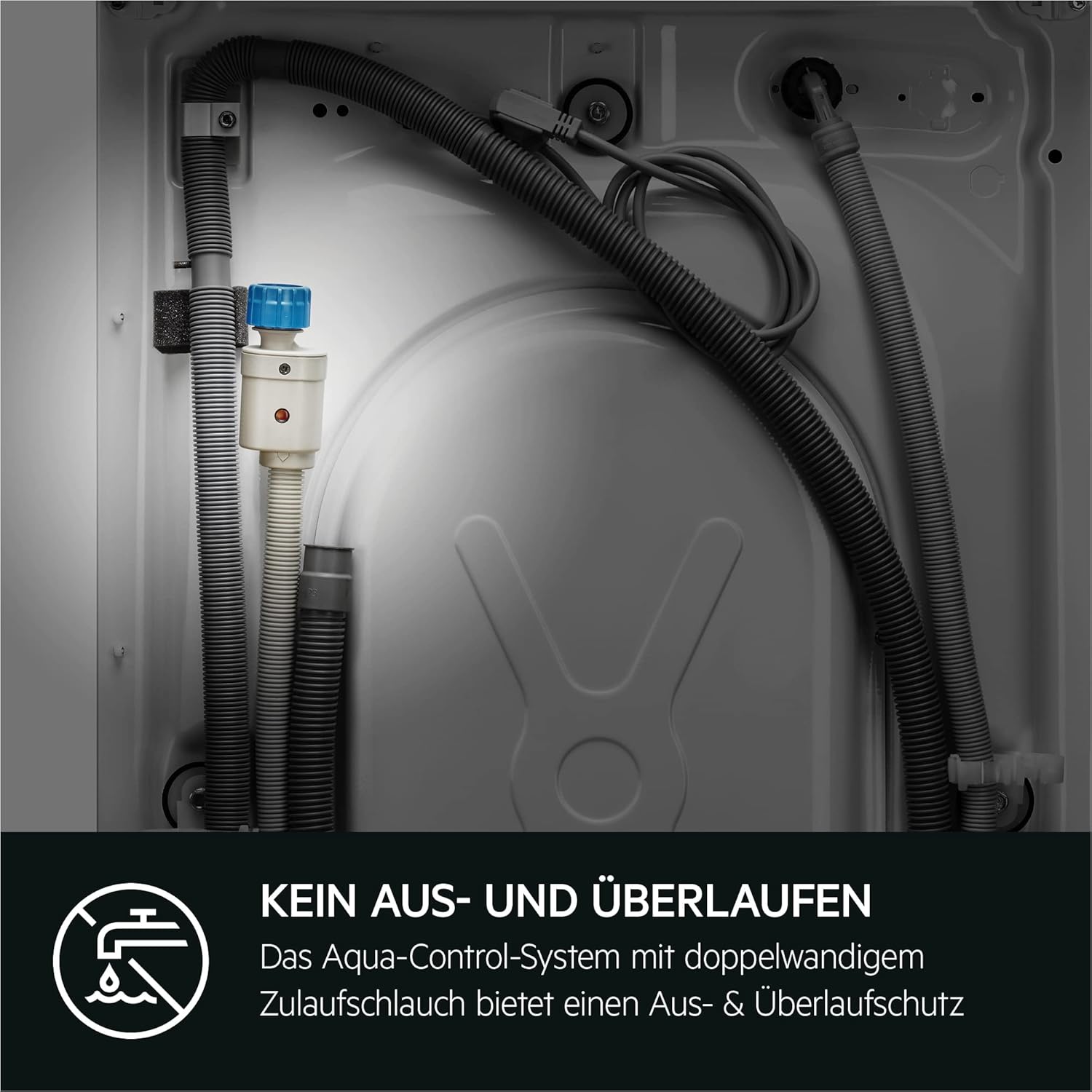 AEG L7WBA60680 Lavasciuga / DualSense - cura delicata / 8 kg lavaggio / 5 kg asciugatura / D / a risparmio energetico / ProSense - regolazione automatica del carico / Funzione aggiungi indumento / ProSteam - funzione vapore rinfrescante / 1600 giri/min