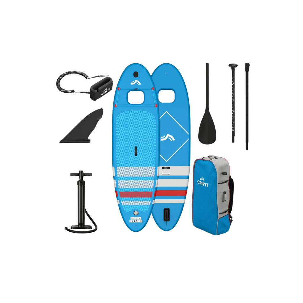 CRIVIT SUP Allround Aquaview, gonfiabile - B-Ware pari al nuovo