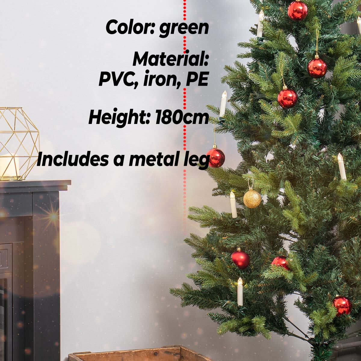 Lykke Albero di Natale Deluxe 180cm