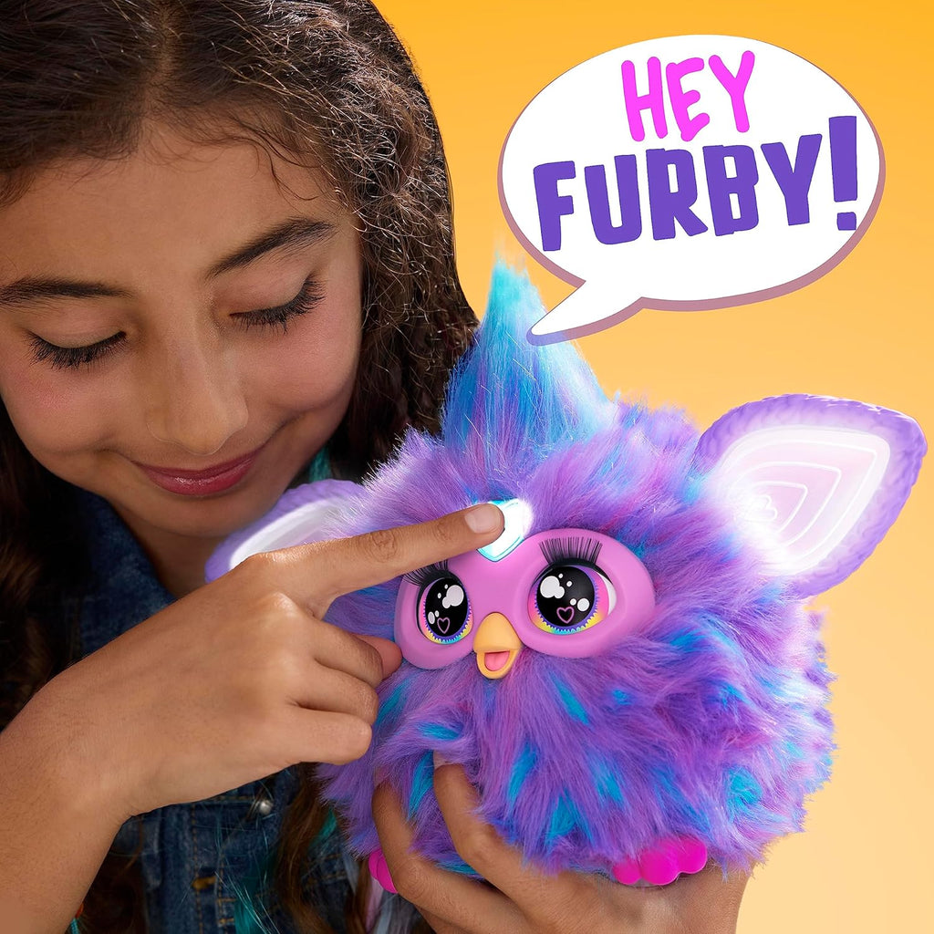 Furby interaktives Plüschspielzeug (lila) - Deutsche Fassung