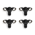 4-Pack Floodlight Cam Wired Plus