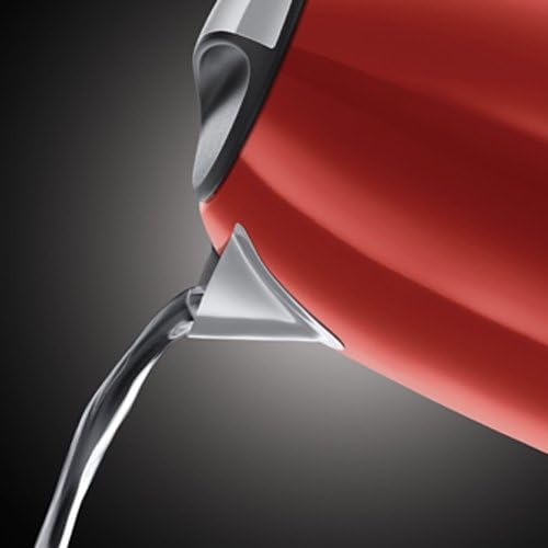 Russell Hobbs Set Colazione Colours+ Rosso: Macchina da caffè [Timer digitale, Doccetta per estrazione e aroma ottimali] 24031-56 + Bollitore [1,7l, 2400W] 20412-70 + Tostapane [per 2 fette] 26554-56