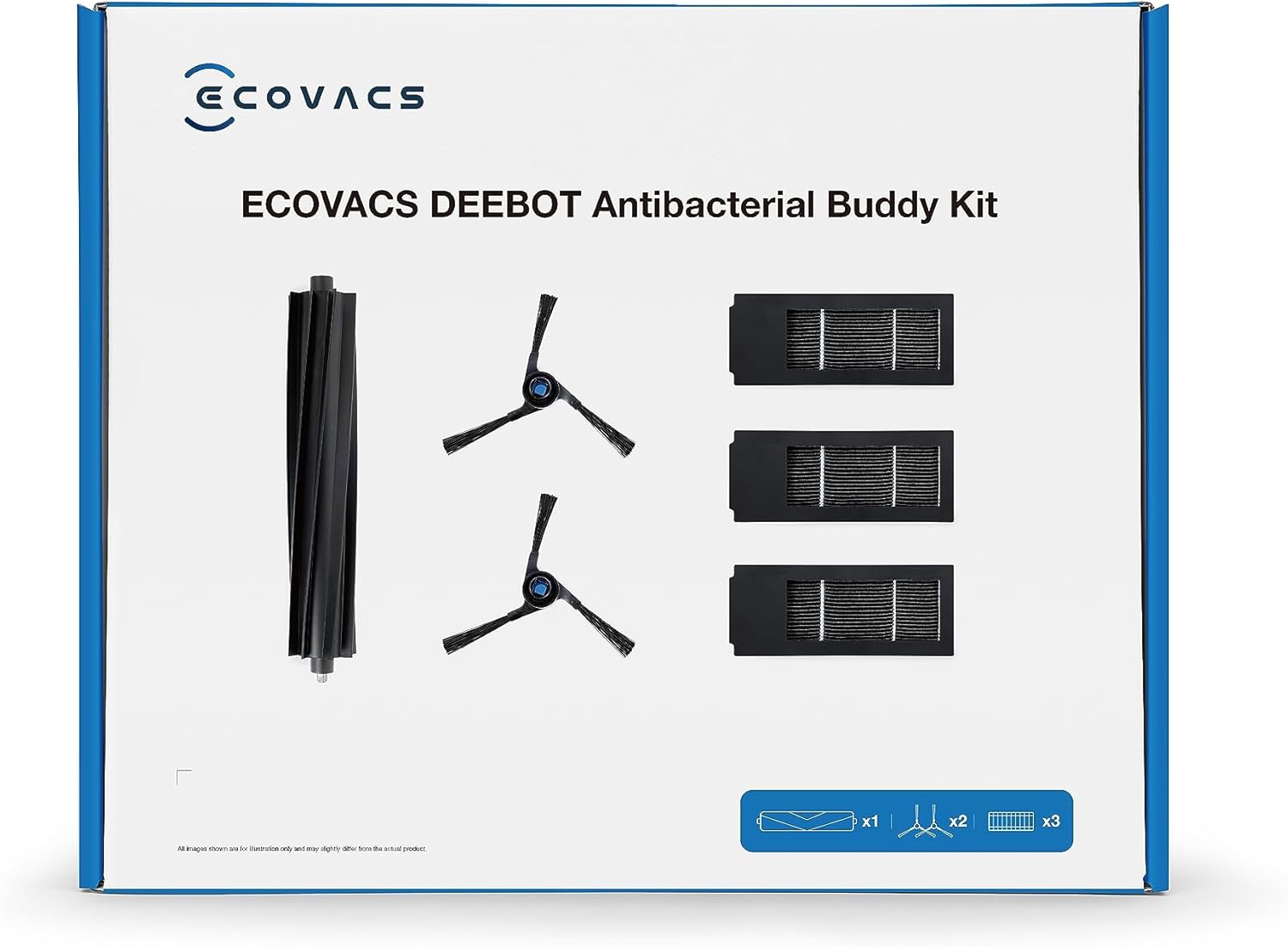 ECOVACS DEEBOT X2 Combo Saugroboter mit Wischfunktion 8700Pa mit Handstaubsauger, doppelte automatische Leerung, 15mm Mopp-Hebesystem, selbstreinigender Roboterstaubsauger, Heiwasser-Moppreinigung