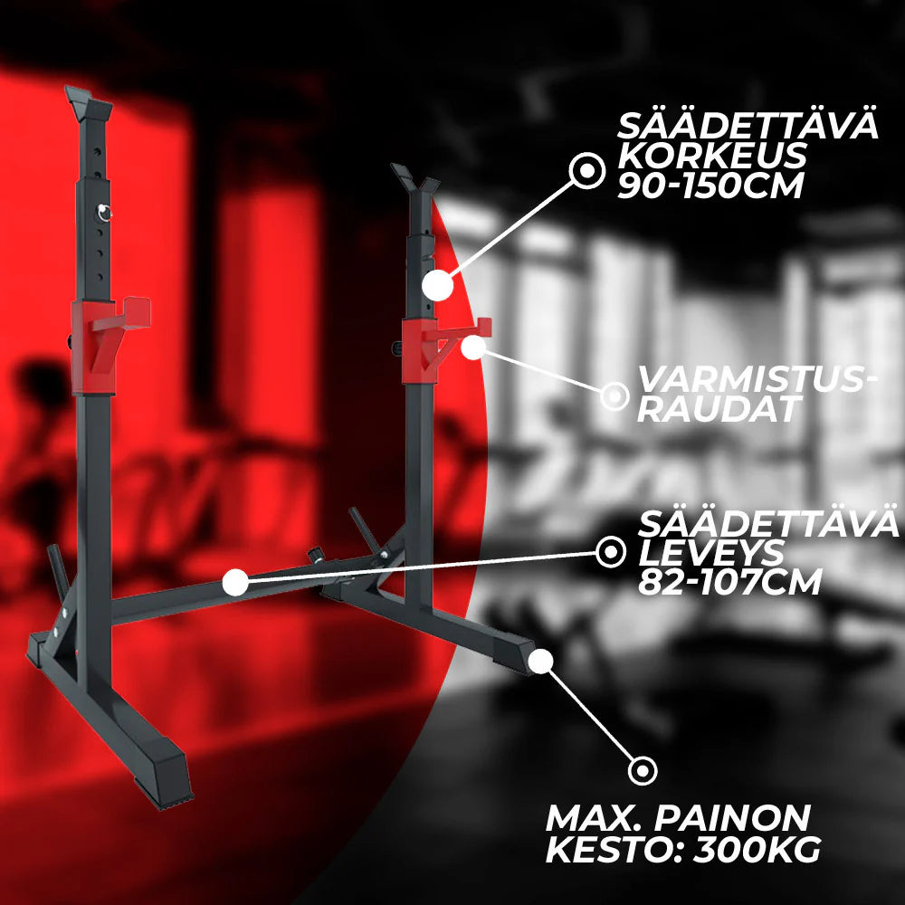 Mezzo Rack per Squat Core 107X60X150 cm