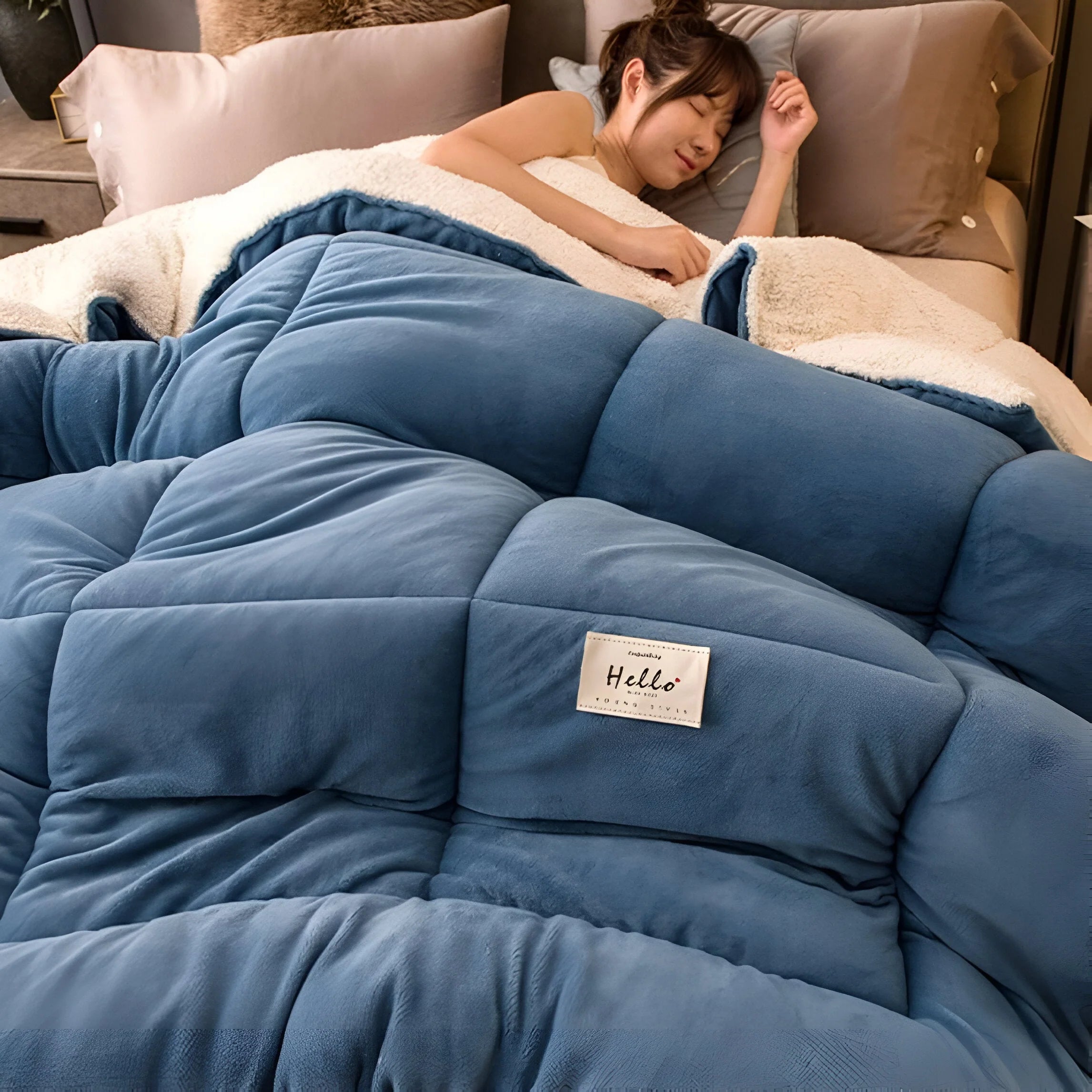 Soffice Coperta in Pile – Lussuosa Coperta per il Massimo Comfort e Accoglienza