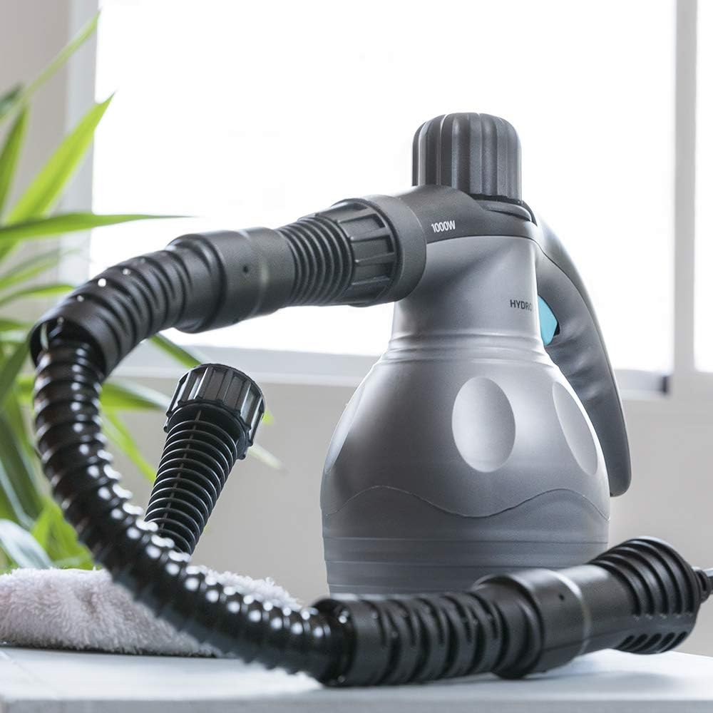 Cecotec Dampfreiniger HydroSteam 2030 Active, 2000 W, Tankvolumen 750 ml, 4 bar Druck, 35 g/min Dampfleistung, Aktionsradius bis zu 6 Meter, Inklusive 12 Zubehrteile