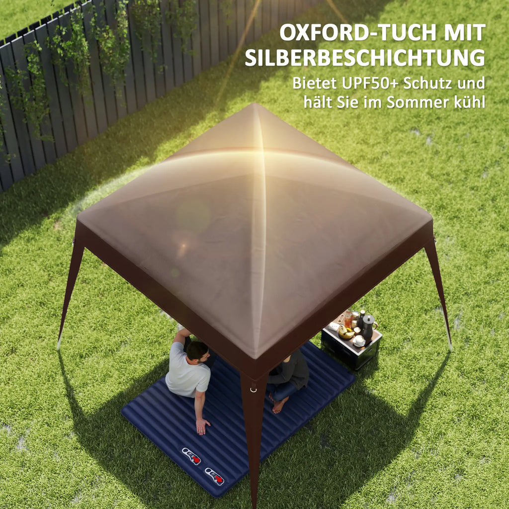 Outsunny Gazebo Telo di ricambio UV50+ Pieghevole
