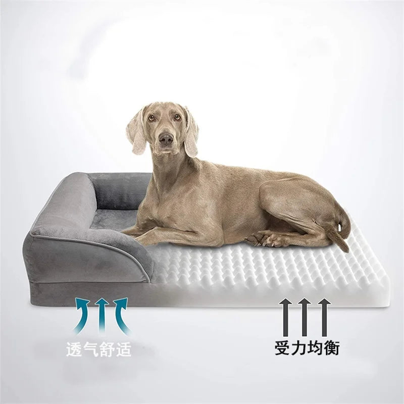Komfort Hundesofa Grau - Max
