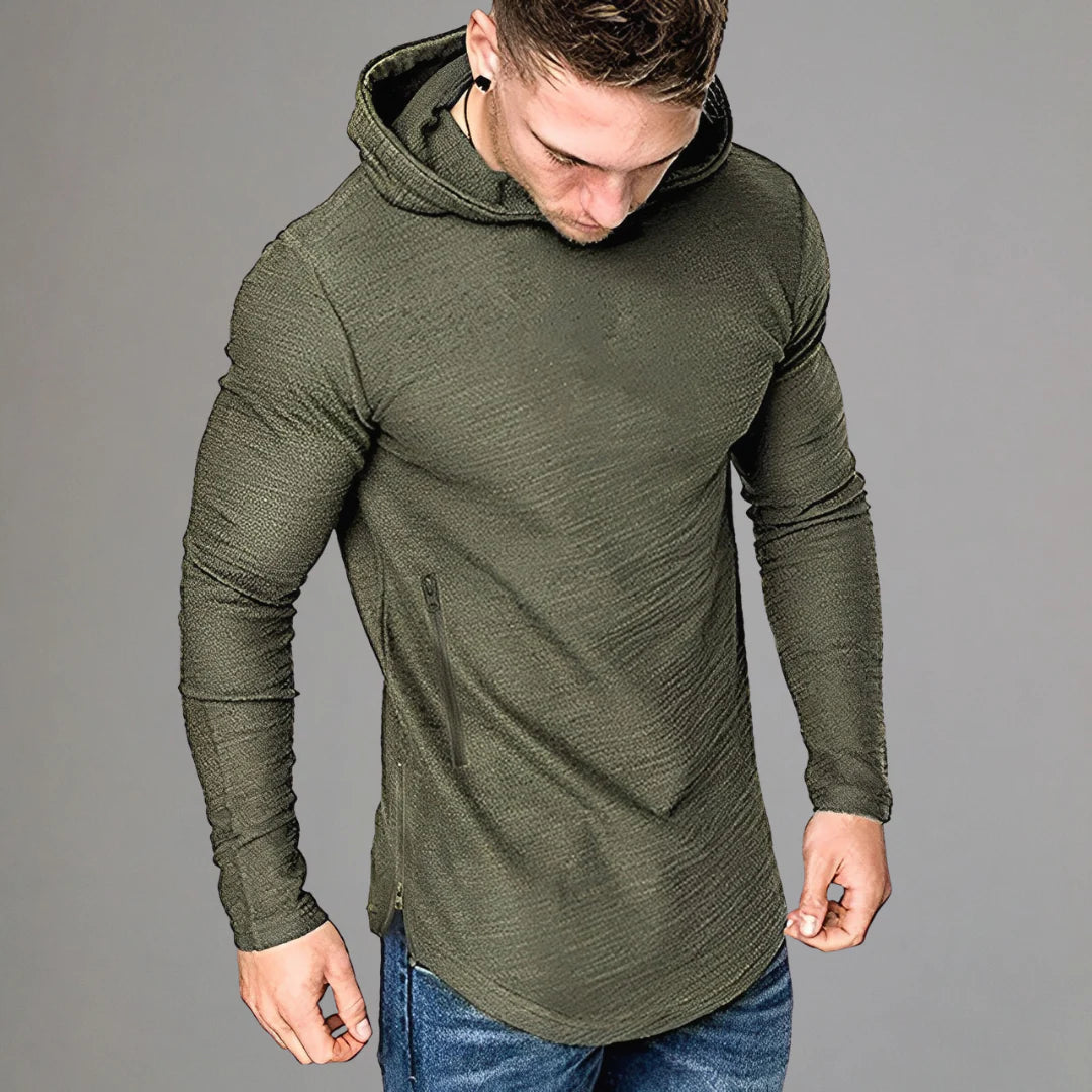 Lozenda - Felpa sportiva da uomo con cappuccio UrbanX
