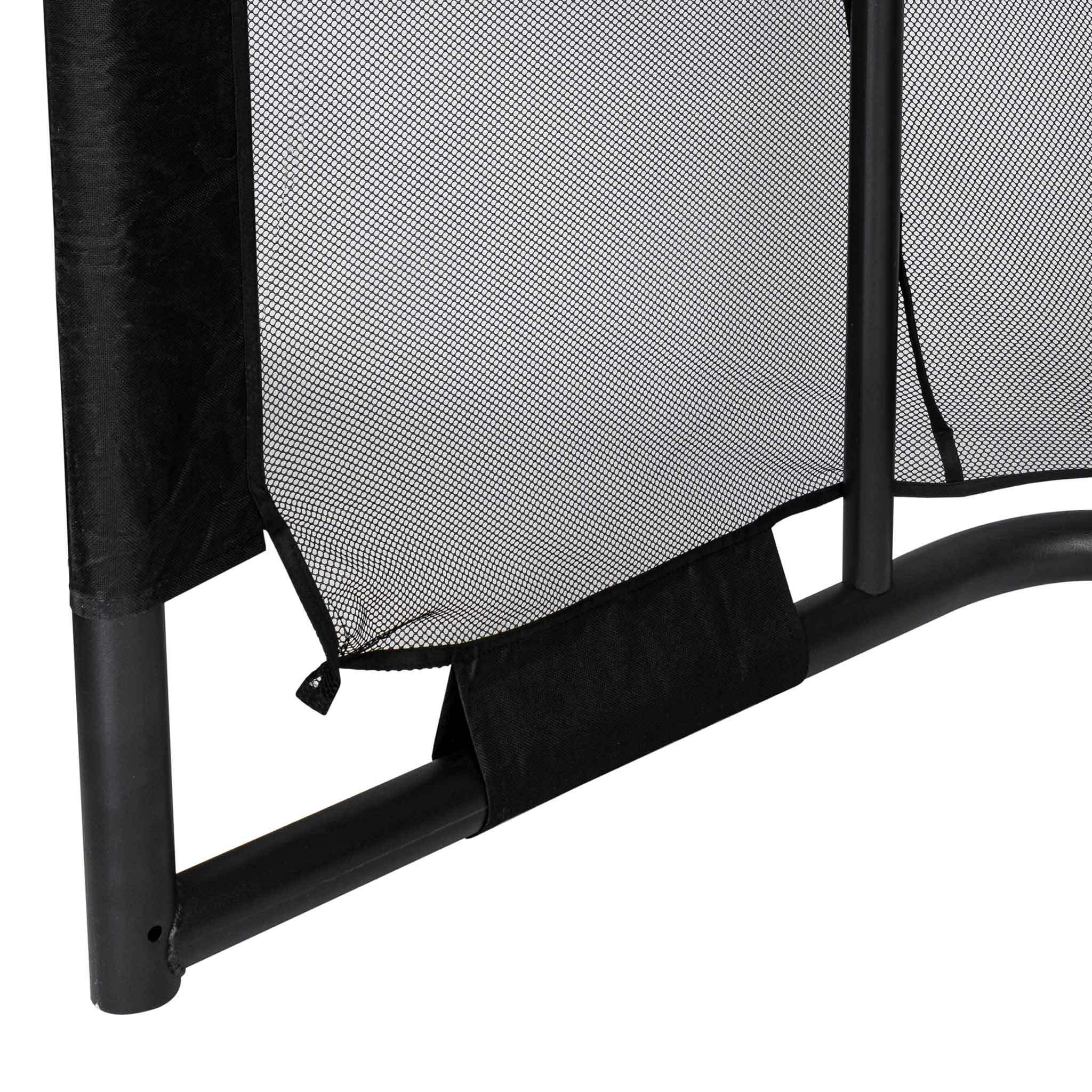 Prosport Fuballtor 220x170x80 Premium schwarz