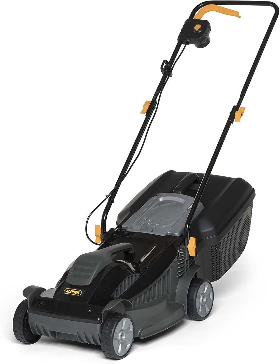 Alpina AL1 34 E Elektro-Rasenmher, Schnittbreite 34 cm, 1200 W, 35 L Kunststoff-Grasfangkorb