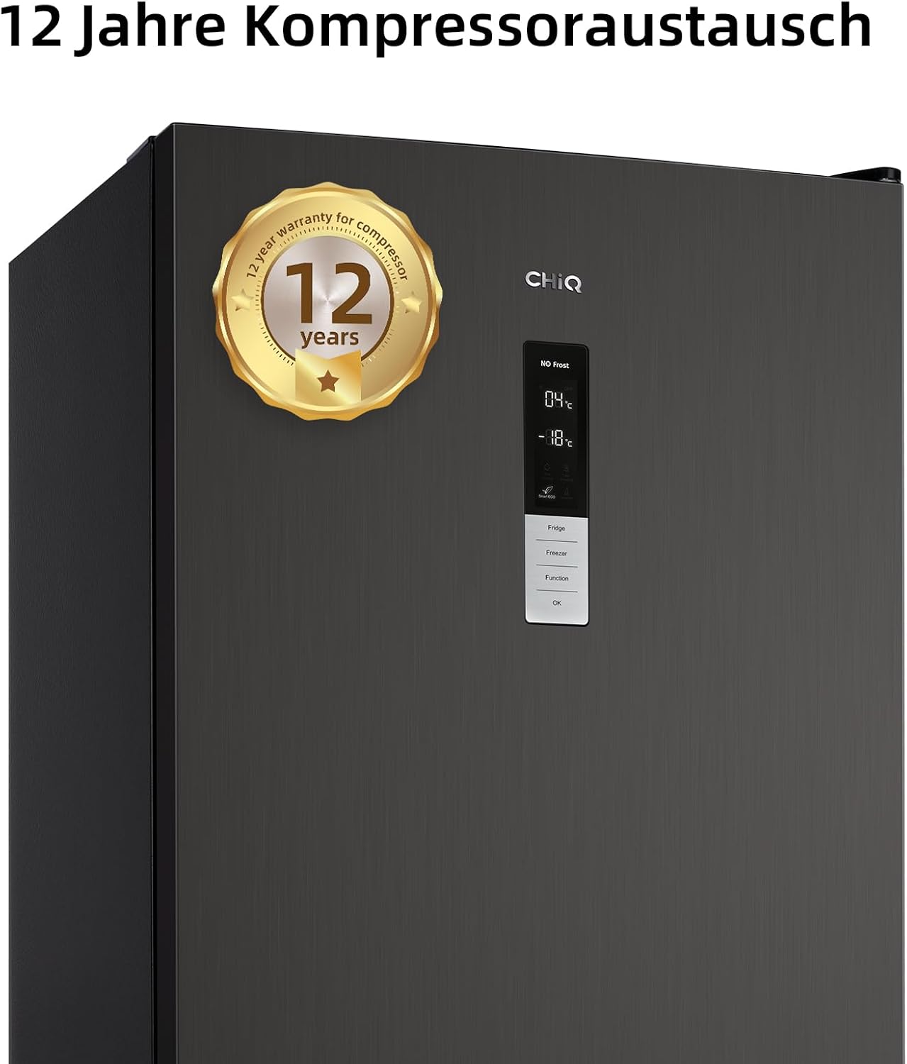 CHiQ Freestanding Fridge with Freezer