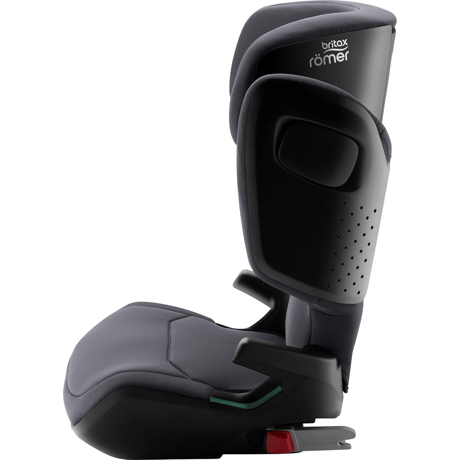 BRITAX RÖMER Kindersitz 15-36 kg KIDFIX M i-SIZE, mit ISOFIX und Belüftung, 100 - 150 cm (i-SIZE), 3,5 bis 12 Jahre, Cosmos Black