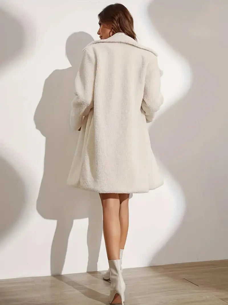 Caldo cappotto invernale da donna, perfetto per la stagione fredda
