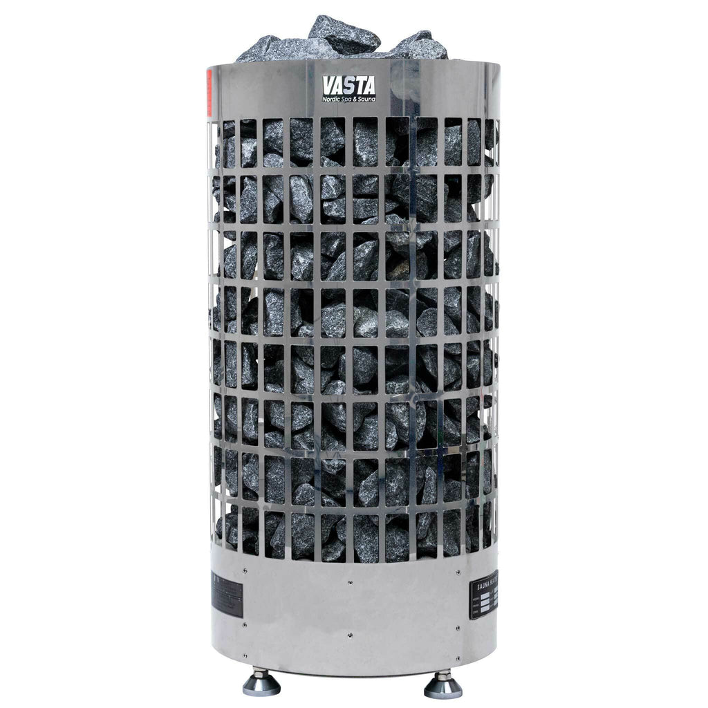 Vasta Saunaofen elektrisch Ignite 8kw, separate regelung, 7-12m3, stahl