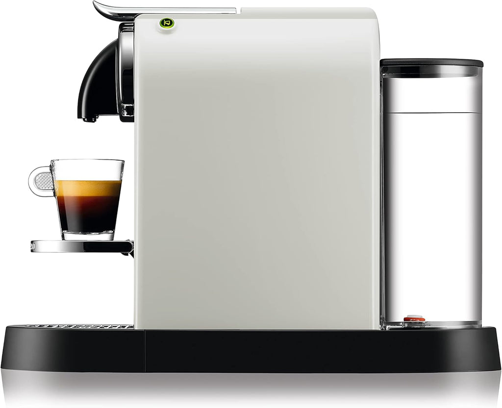 Nespresso De'Longhi EN267.BAE Citiz Macchina da Caffè con Montalatte, Funzione di Risparmio Energetico, 1710W, 1 Litro, 37.2 x 21.8 x 27.7 cm, Nero