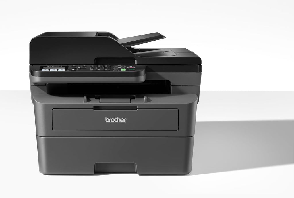 Brother MFC-L2835DW | Stampante multifunzione 4-in-1 (stampa/scansione/copia/fax) Laser monocromatica – Wi-Fi ed Ethernet – Alimentatore automatico documenti (ADF) da 50 fogli – Velocità di stampa di 32 pagine