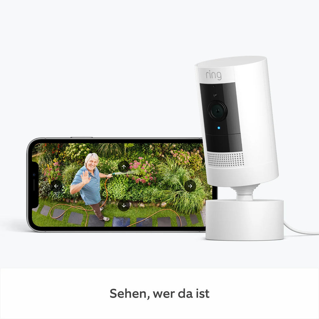 Stick Up Cam Plug-In mit Schwenk-/Kipphalterung