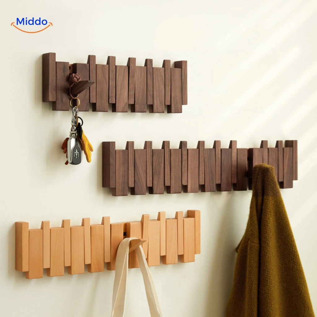 PianoHanger - Appendino da parete in legno naturale