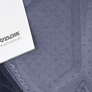 Pantaloni invernali da ciclismo da uomo lunghi con bretelle Pro Line II nero-argento set