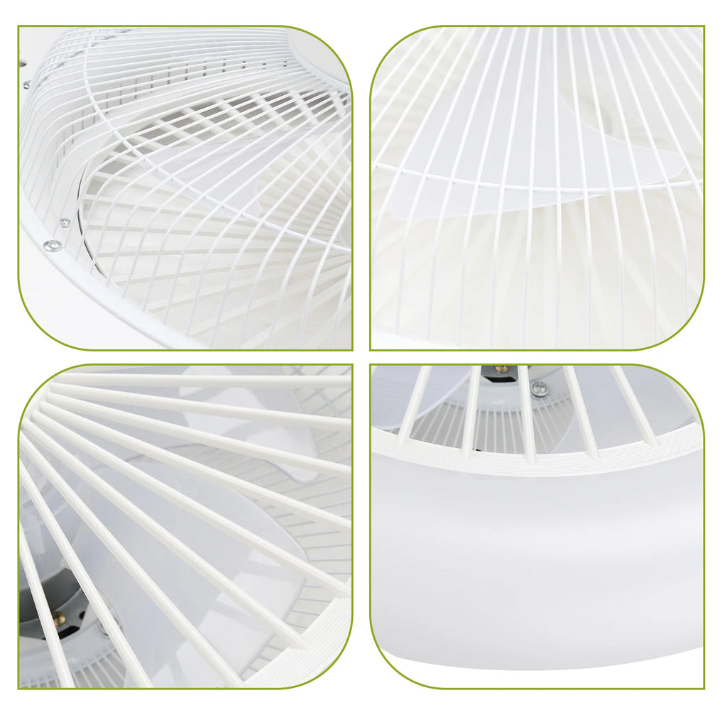 Sonnewelt Deckenventilator mit Beleuchtung 80W