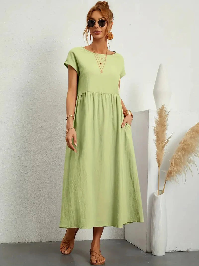 Zorana - Midikleid mit Taschen