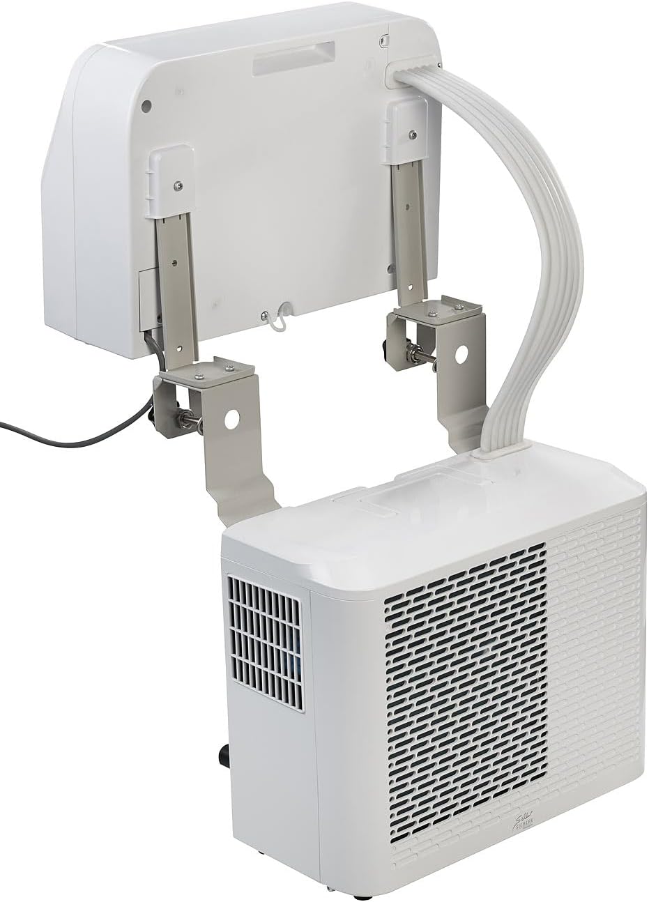 Sichler Haushaltsgeräte Condizionatore mobile: Condizionatore mobile split, funzione deumidificatore, WLAN e App, 5.000 BTU/h (Condizionatore roulotte, Mini condizionatore split, Condizionatore split senza forare)