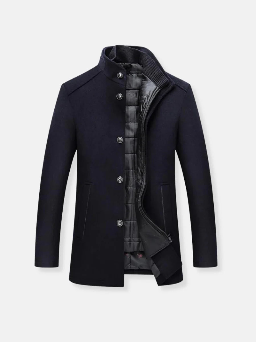 Sebastian - Trenchcoat in lana da uomo